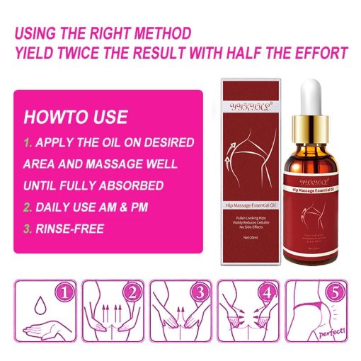 Sculpting Butt Lifting Cream Massage Oil - Image 7