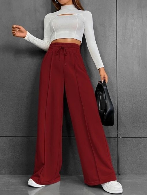 Outdoor Dance Leisure Loose-fitting Wide-leg Trousers - Image 3