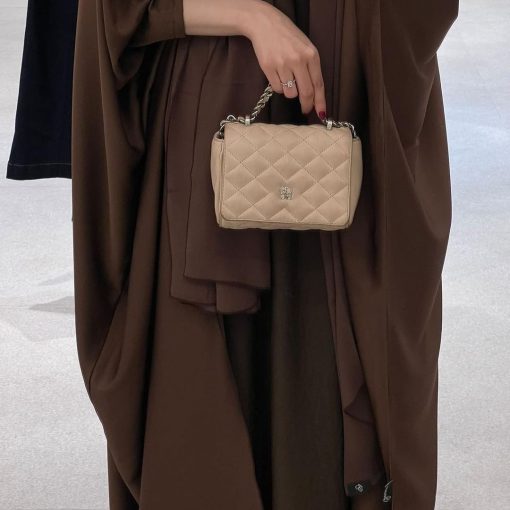 Women's Fashion European Muslim Satin Robe - Image 6