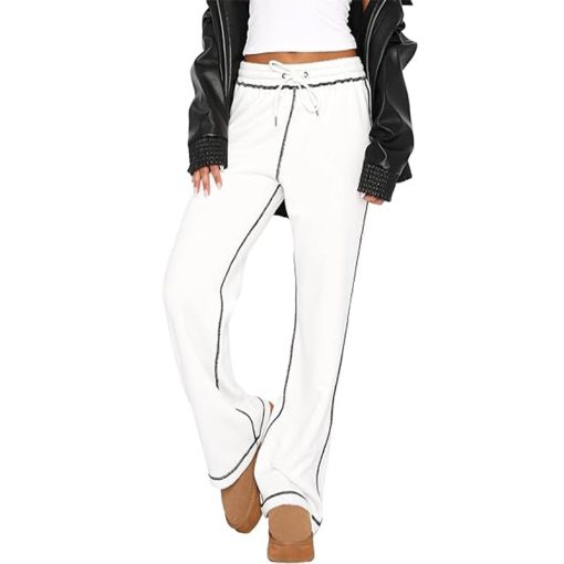 Women's Dressing Gown Jogging Casual Sweatpants - Image 2