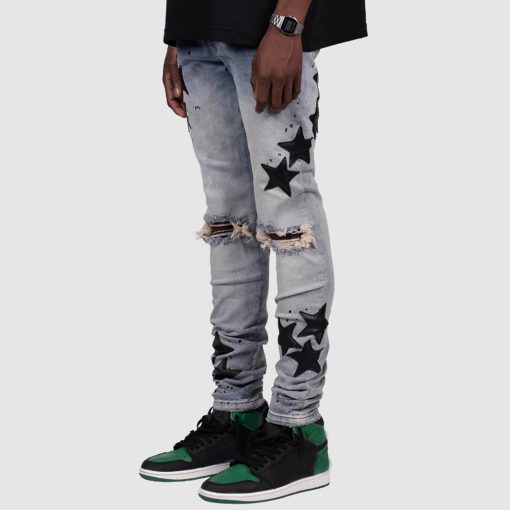 Men's Slim Stretch XINGX Fashion Jeans - Image 6
