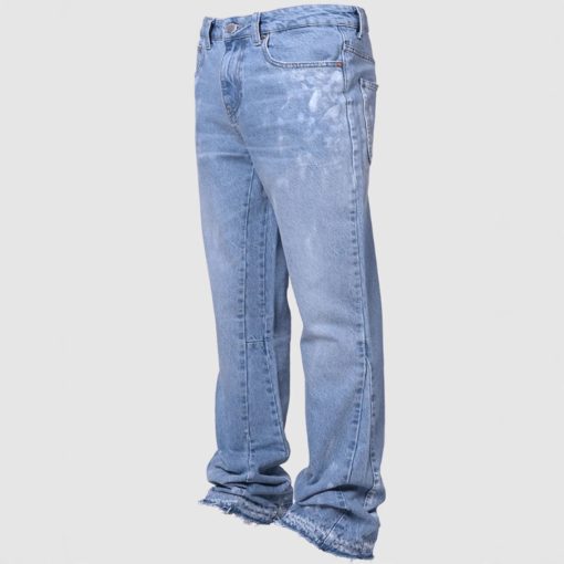 Men's Fashion Stretch Embroidery Straight-leg Denim Straight-leg Pants - Image 5
