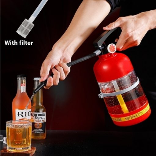 Beer Machine Wine Set Hand Pressure Fire Extinguisher Wine Cannon - Image 8