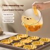 Cartoon Filter Measuring Cup With Scale Food Grade Multifunctional Egg Beater