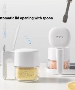 Self-opening Seasoning Box Kitchen Storage Seasoning Tray