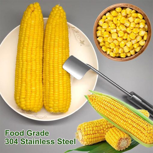 Stainless Steel Household Kitchen Multi-functional Corn Shovel - Image 9