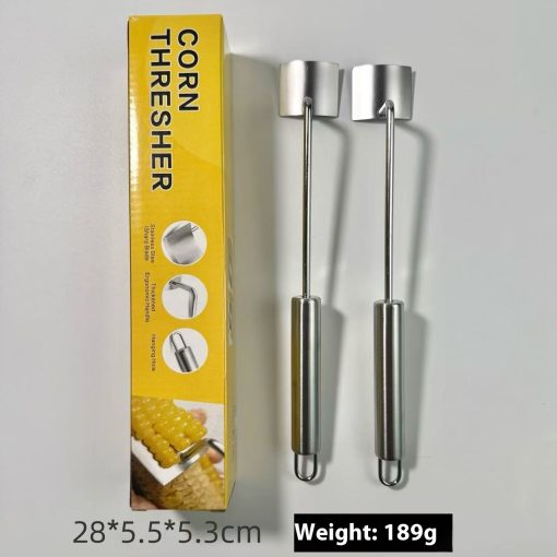 Stainless Steel Household Kitchen Multi-functional Corn Shovel - Image 8