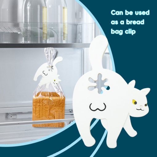 Cat Butt Clip Personalized Creative Toast Bag Food Sealing Clip - Image 3