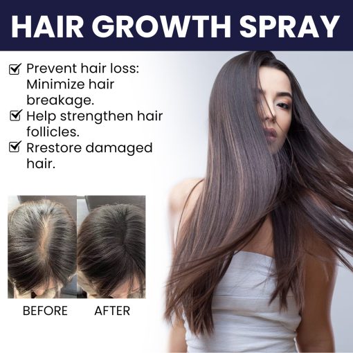 Hair Growth Spray Moisturizes Damaged Hair - Image 2