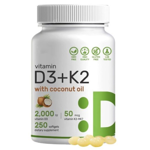 Vitamin D3 K2 Soft Capsules - Image 6