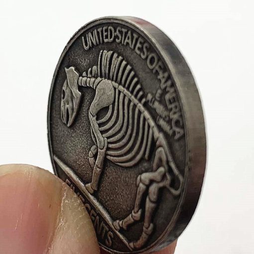 Brass Old Silver Commemorative Coins - Image 4