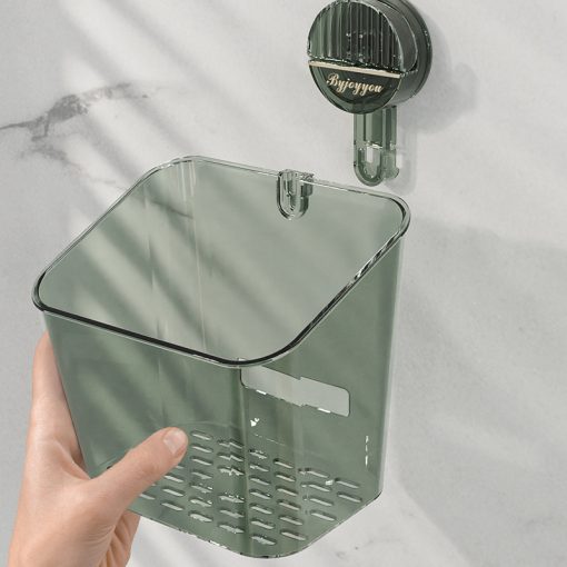 Scallion Ginger Garlic Storage Suction Cup Storage Rack - Image 4