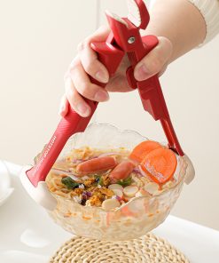 Shark Anti-scalding Clip Red Dish-grabbing Device Multifunctional Bowl Clip