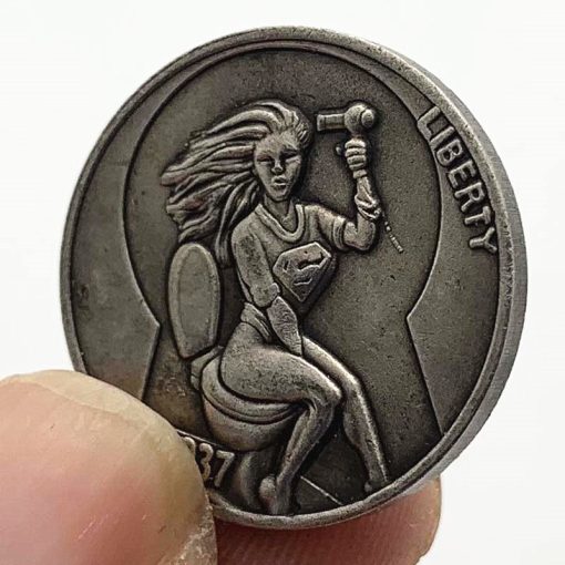Brass Old Silver Commemorative Coins - Image 7