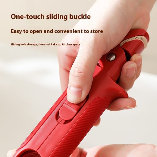 Shark Anti-scalding Clip Red Dish-grabbing Device Multifunctional Bowl Clip - Image 4