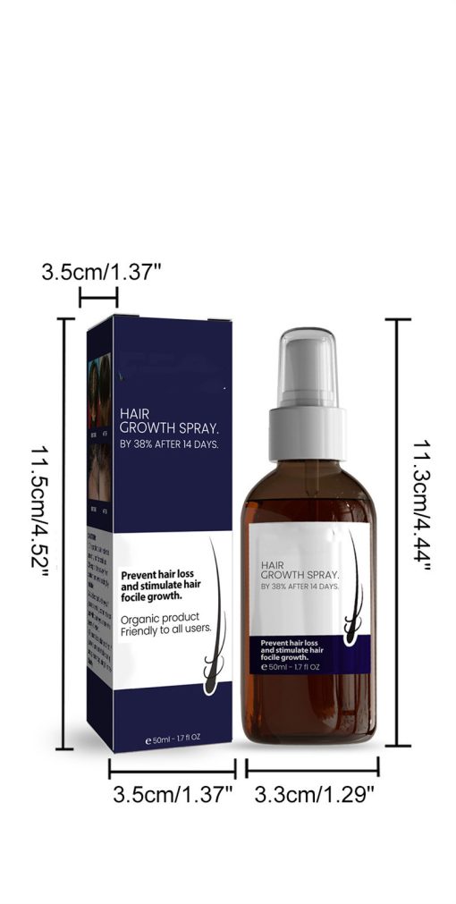 Hair Growth Spray Moisturizes Damaged Hair - Image 5